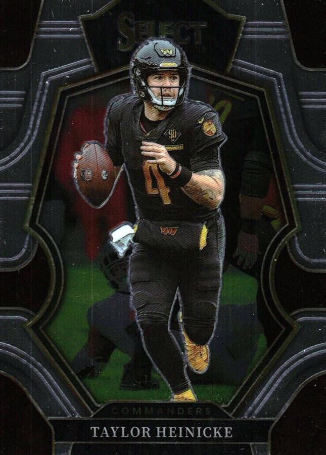 Taylor Heinicke #199 Washington Commanders | 2022 Panini Select | NFL Football