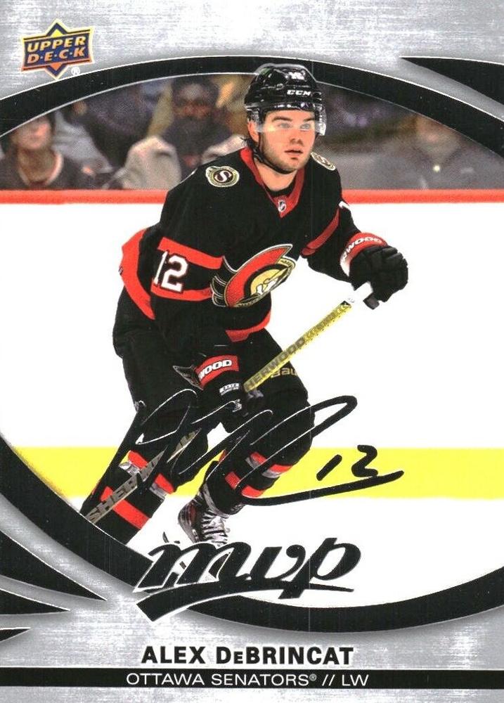Alex DeBrincat #199 Ottawa Senators | 2023-24 Upper Deck MVP Silver Script