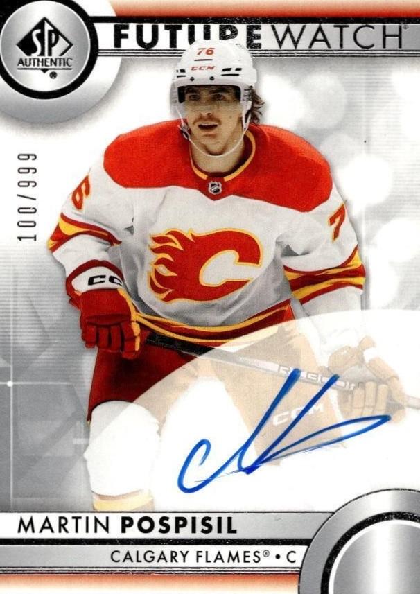 Martin Pospisil #199 Calgary Flames | 2023-24 SP Authentic
