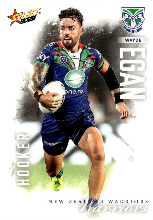 Wayde Egan #199 New Zealand Warriors | 2026 Select NRL League Heroes