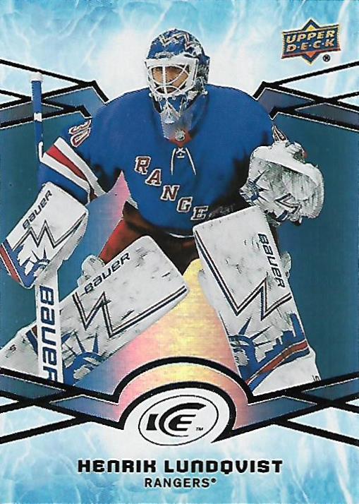 Henrik Lundqvist #19 New York Rangers | 2018-19 Upper Deck Ice
