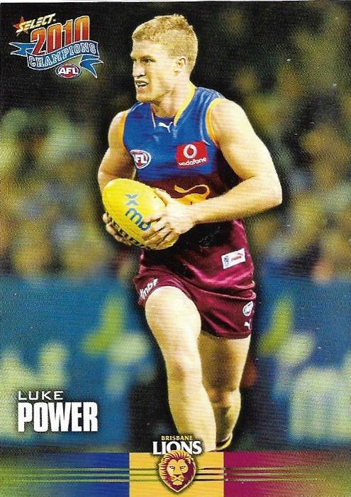 Luke Power #19 Brisbane Lions | 2010 Select AFL Champions