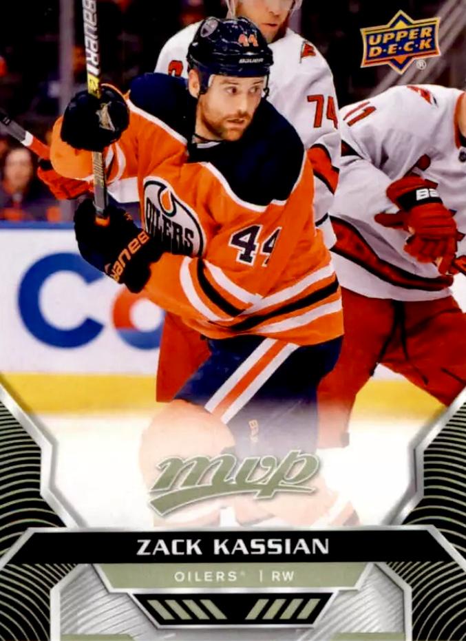 Zack Kassian #19 Edmonton Oilers | 2020-21 Upper Deck MVP