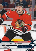 Olli Maatta #19 Chicago Blackhawks | 2020-21 Upper Deck Overtime Blue Foil