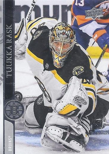 Tuukka Rask #19 Boston Bruins | 2020-21 Upper Deck