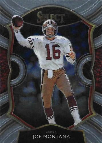 Joe Montana #19 San Francisco 49ers | 2020 Panini Select |  | NFL Football