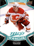 Matthew Tkachuk #19 Calgary Flames | 2021-22 Upper Deck MVP Ice Battles