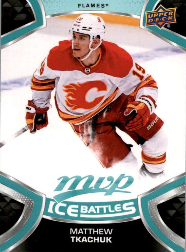 Matthew Tkachuk #19 Calgary Flames | 2021-22 Upper Deck MVP Ice Battles