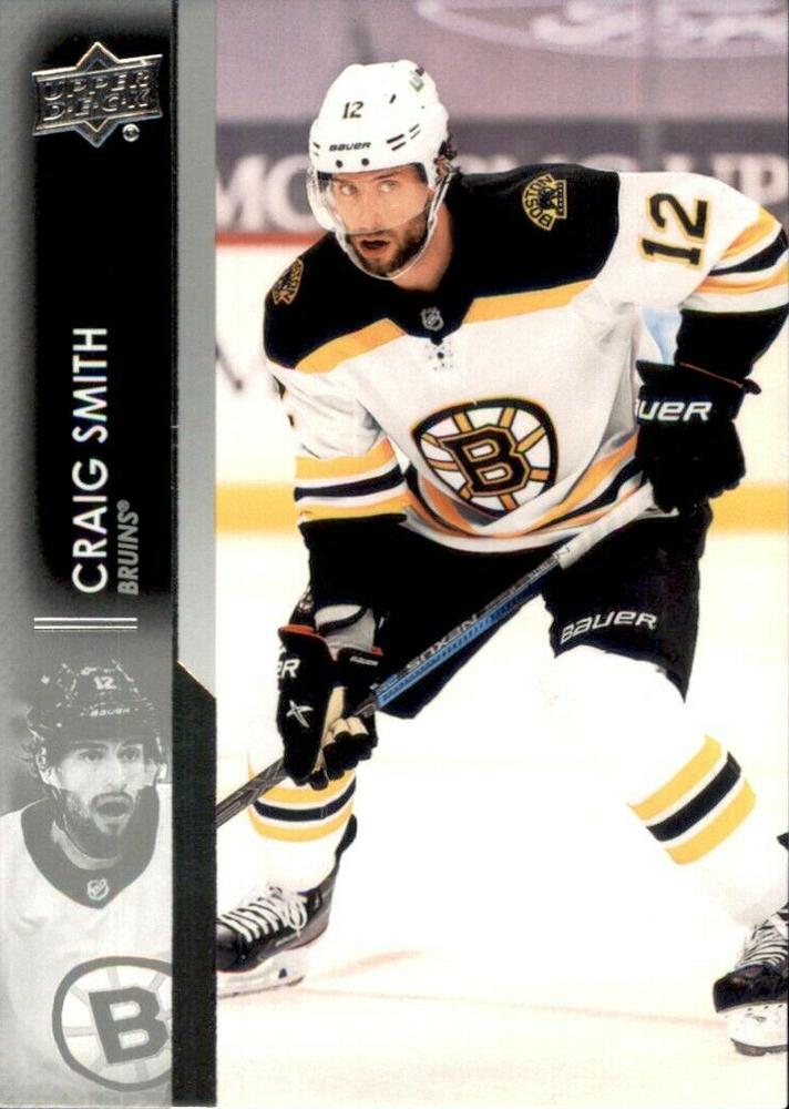 Craig Smith #19 Boston Bruins | 2021-22 Upper Deck