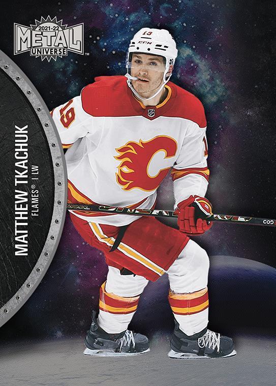 Matthew Tkachuk #19 Calgary Flames | 2021-22 SkyBox Metal Universe