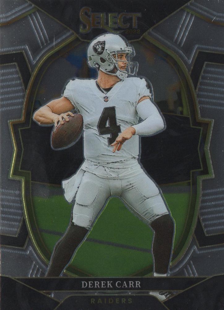 Derek Carr #19 Las Vegas Raiders | 2022 Panini Select | NFL Football