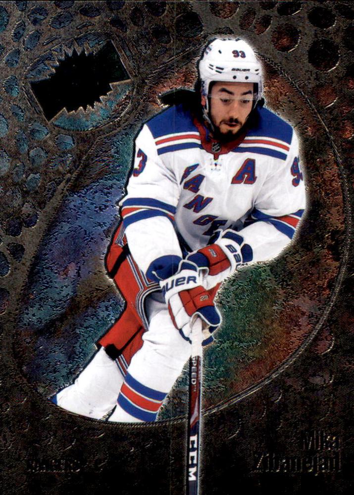 Mika Zibanejad #19 New York Rangers | 2022-23 SkyBox Metal Universe