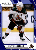 Clayton Keller #19 Arizona Coyotes | 2023-24 O-Pee-Chee Blue Border