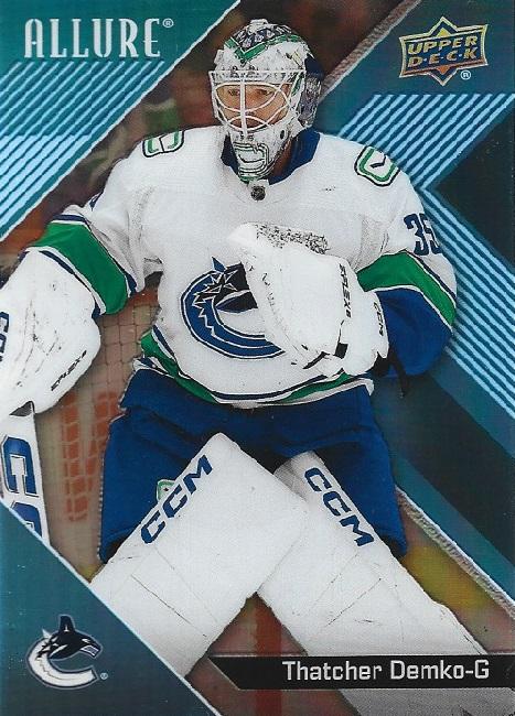 Thatcher Demko #19 Vancouver Canucks | 2024-25 Upper Deck Allure