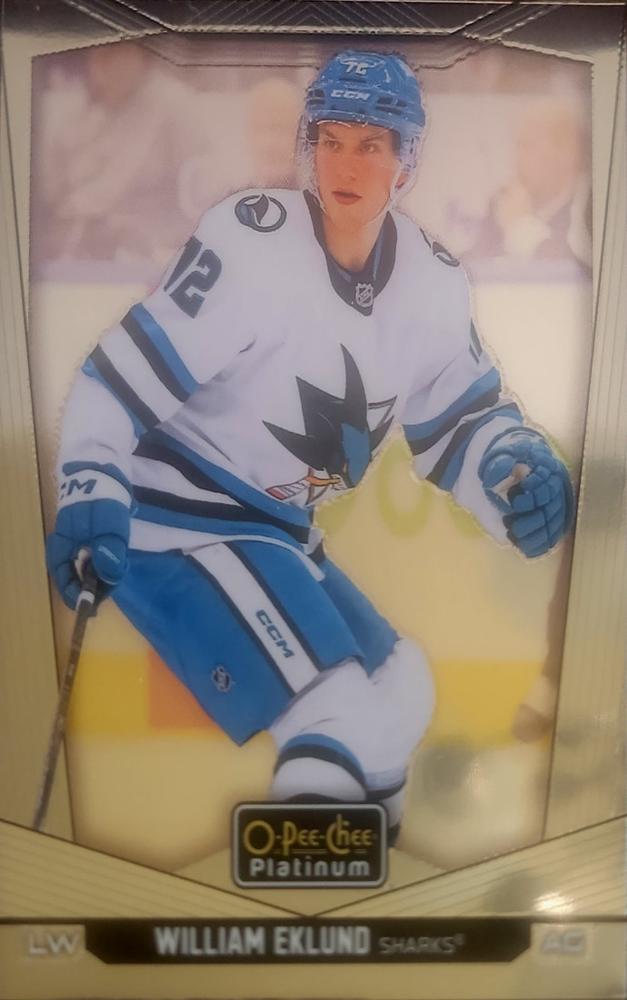 William Eklund #19 San Jose Sharks | 2024-25 O-Pee-Chee Platinum