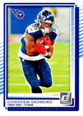 Chigoziem Okonkwo #19 Tennessee Titans | 2025 Donruss | NFL Football