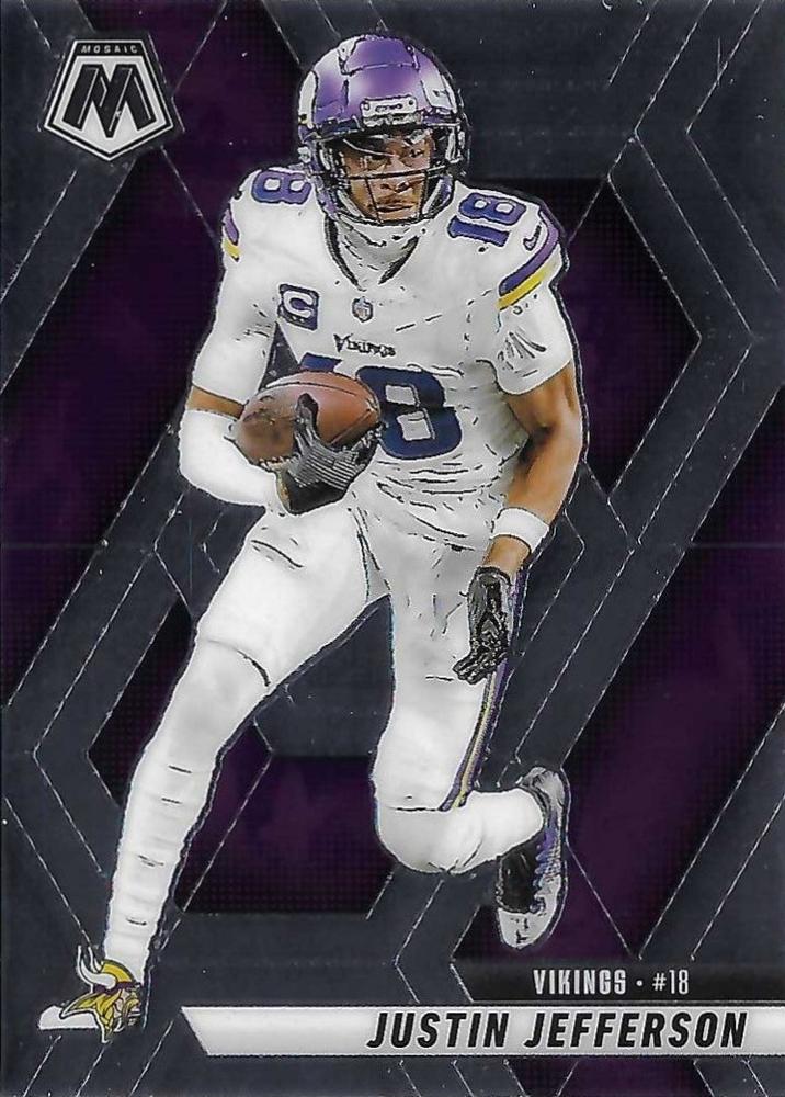 Justin Jefferson #19 Minnesota Vikings | 2025 Panini Mosaic | NFL Football
