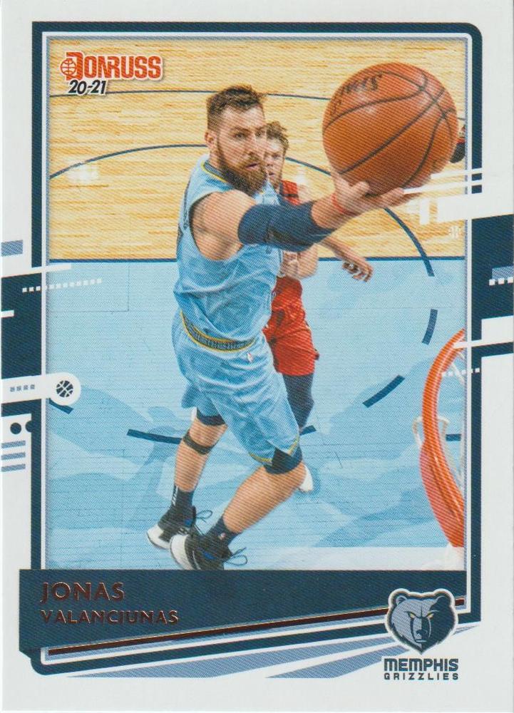 Jonas Valanciunas #1 Memphis Grizzlies | 2020-21 Donruss