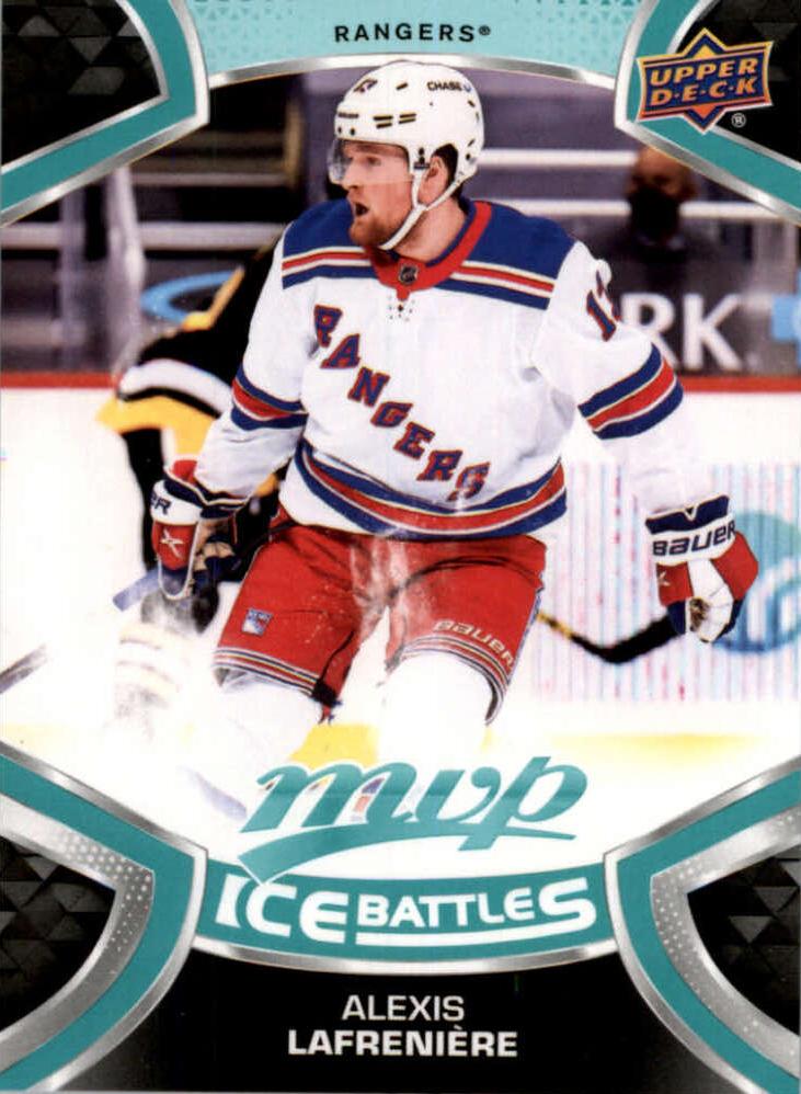 Alexis Lafreniere #1 New York Rangers | 2021-22 Upper Deck MVP Ice Battles
