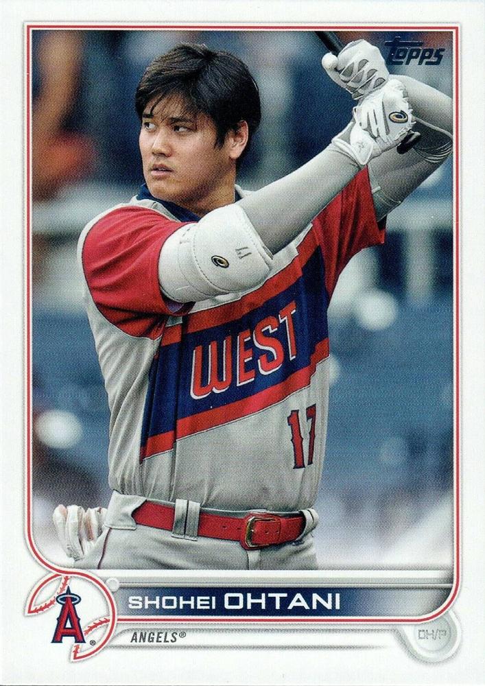 Shohei Ohtani #1 Los Angeles Angels (West jersey) | 2022 Topps