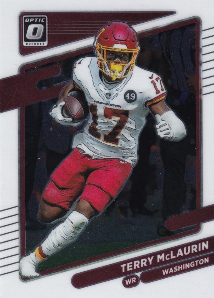 Terry McLaurin #1 Washington Football Team | 2021 Donruss Optic | NFL Football
