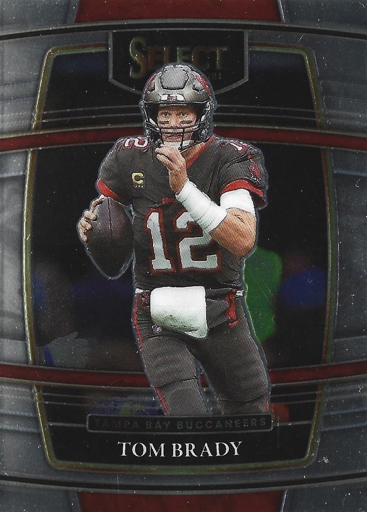 Tom Brady #1 Tampa Bay Buccaneers | 2021 Panini Select |  | NFL Football