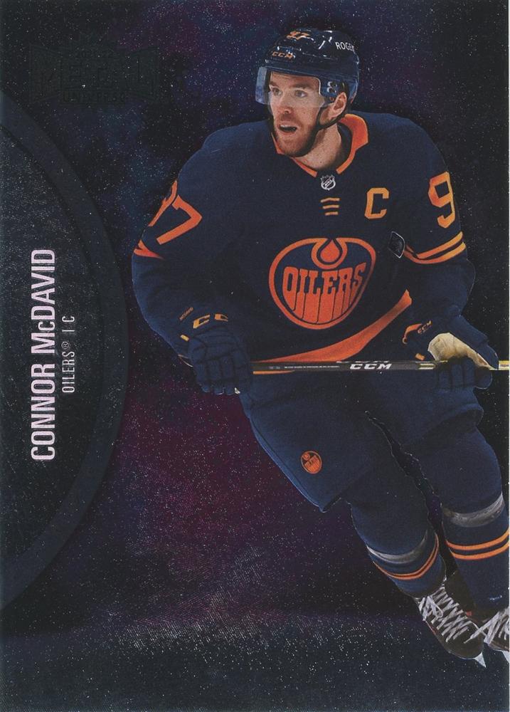 Connor McDavid #1 Edmonton Oilers | 2021-22 SkyBox Metal Universe