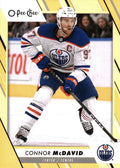 Connor McDavid #1 Edmonton Oilers | 2023-24 O-Pee-Chee Yellow Border