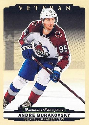 Andre Burakovsky #1 Seattle Kraken | 2022-23 Parkhurst Champions