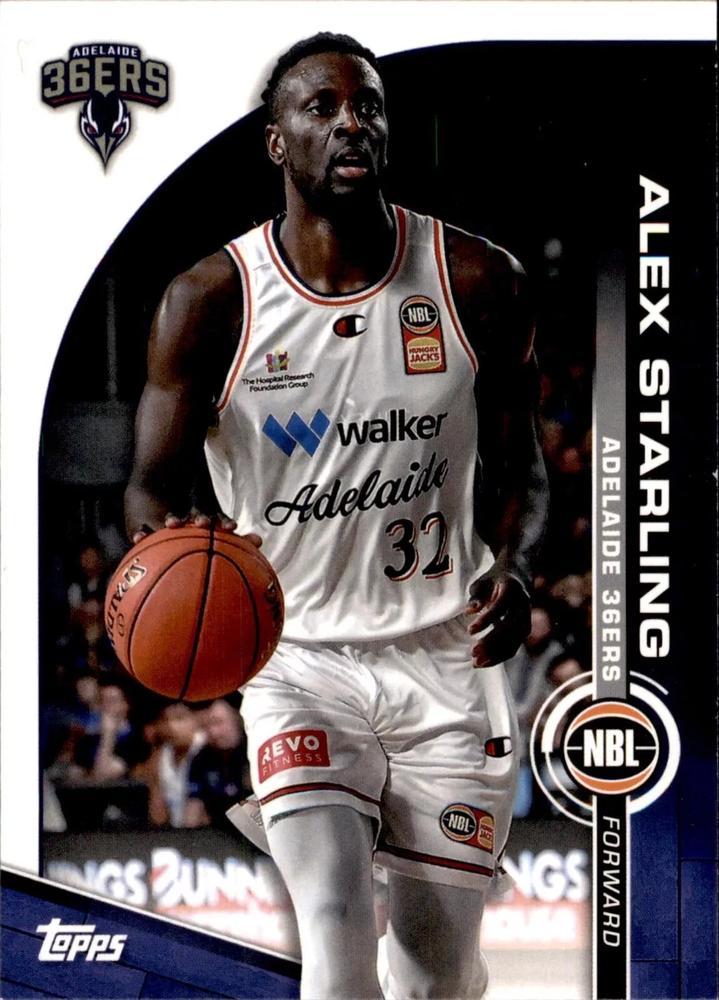 Alex Starling #1 Adelaide 36ers | 2023-24 Topps NBL