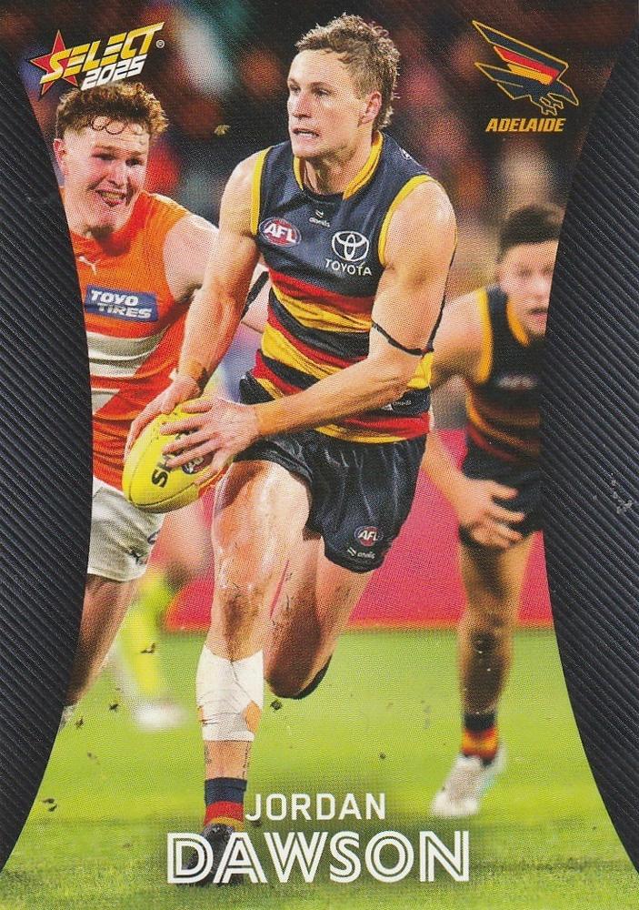 Jordan Dawson #1 Adelaide Crows | 2025 Select AFL Footy Stars