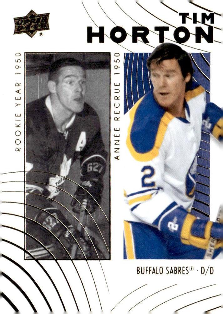 Tim Horton #1 Toronto Maple Leafs | 2024-25 Upper Deck Tim Hortons Retrospective Rookies