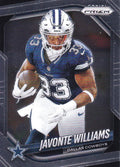 Javonte Williams #1 Dallas Cowboys | 2025 Panini Prizm | NFL Football