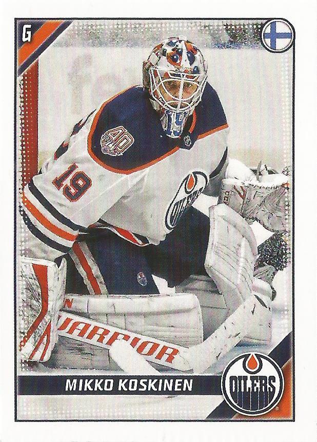 Mikko Koskinen #200 Edmonton Oilers | 2019-20 Topps NHL Sticker Collection