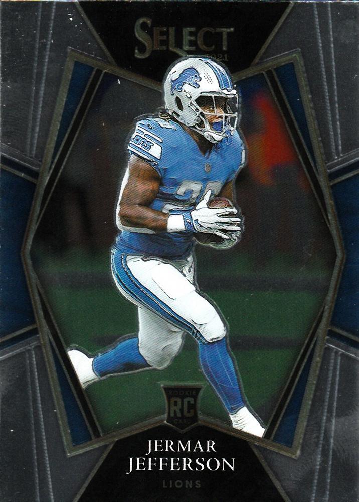 Jermar Jefferson #200 Detroit Lions | 2021 Panini Select |  | NFL Football
