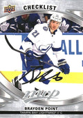 Brayden Point #200 Tampa Bay Lightning | 2023-24 Upper Deck MVP Silver Script