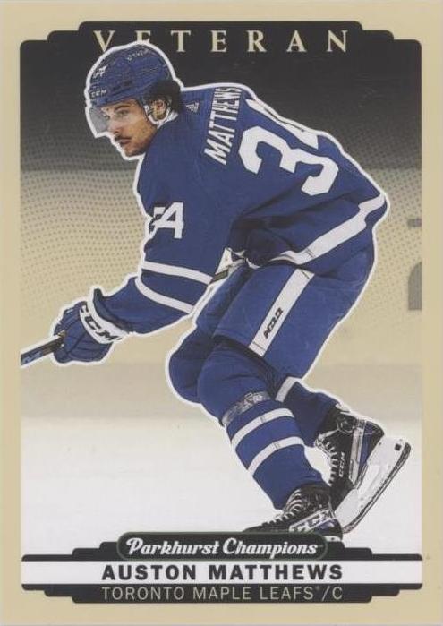 Auston Matthews #200 Toronto Maple Leafs (Photo Variation) | 2022-23 Parkhurst Champions