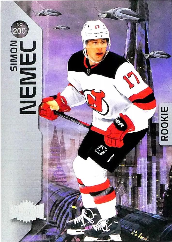 Simon Nemec #200 New Jersey Devils | 2023-24 SkyBox Metal Universe