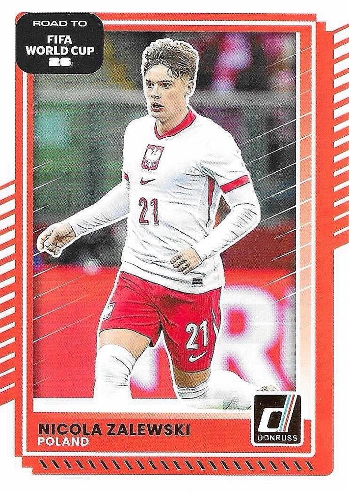 Nicola Zalewski #200 Poland | 2025-26 Donruss Road to FIFA World Cup