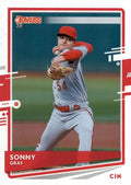 Sonny Gray #201 Cincinnati Reds | 2020 Donruss