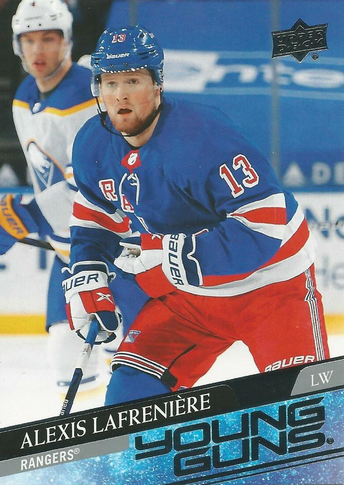 Alexis Lafreniere #201 New York Rangers | 2020-21 Upper Deck