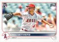 Reid Detmers #201 Los Angeles Angels (Factory set, Large RC logo) | 2022 Topps