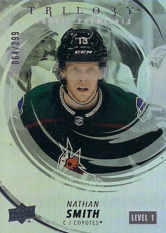 Nathan Smith #201 Arizona Coyotes | 2022-23 Upper Deck Trilogy