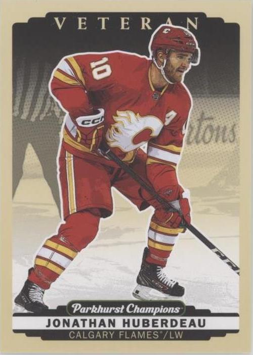 Jonathan Huberdeau #201 Calgary Flames (Photo Variation) | 2022-23 Parkhurst Champions