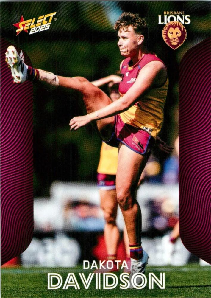 Dakota Davidson #201 Brisbane Lions | 2025 Select AFL Footy Stars