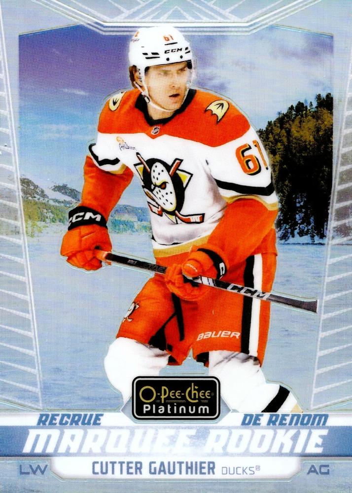 Cutter Gauthier #201 Anaheim Ducks | 2024-25 O-Pee-Chee Platinum