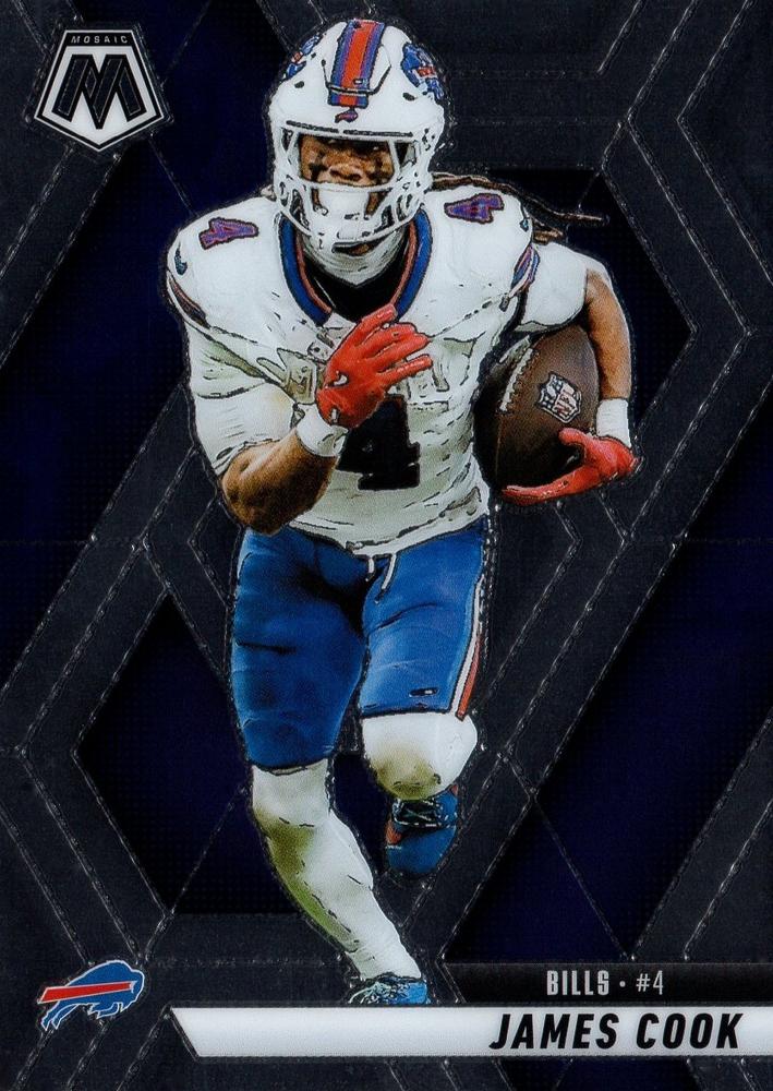 James Cook #201 Buffalo Bills | 2025 Panini Mosaic | NFL Football