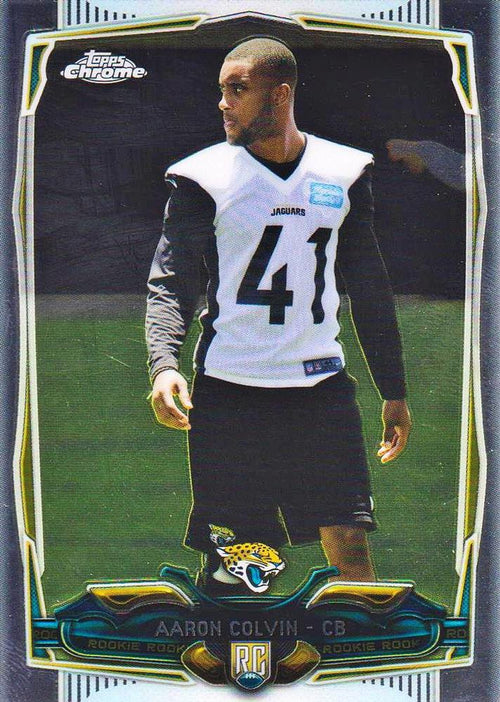 Aaron Colvin #201 Jacksonville Jaguars Rookie | 2014 Topps Chrome | NFL Football