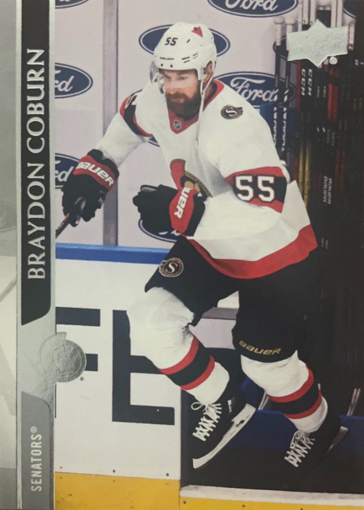 Braydon Coburn #597 Ottawa Senators | 2020-21 Upper Deck