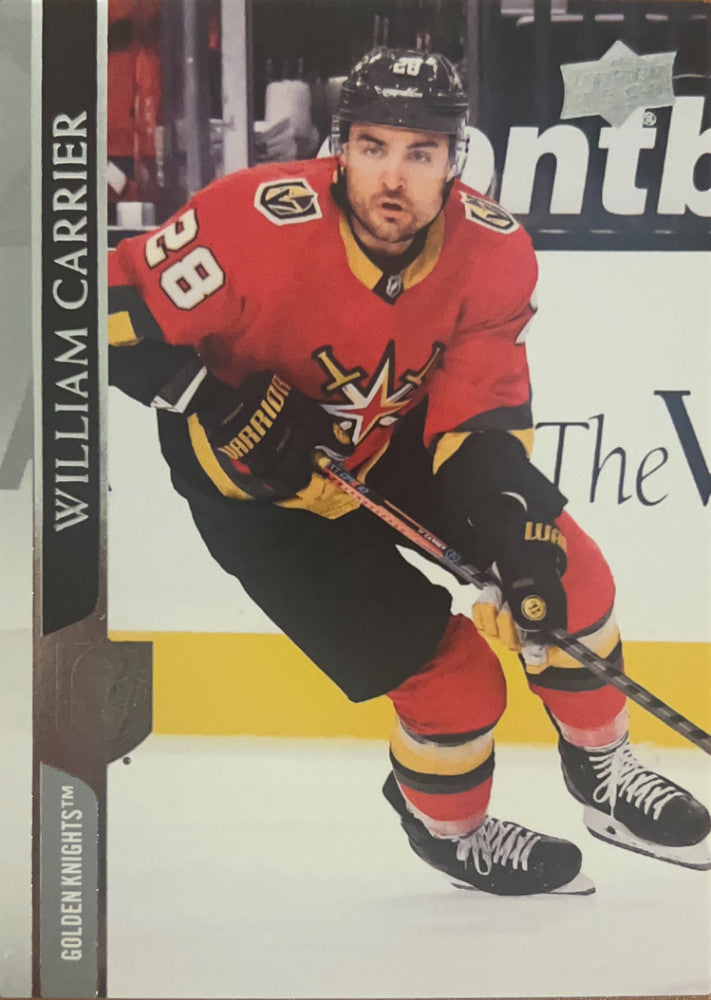William Carrier #639 Vegas Golden Knights | 2020-21 Upper Deck